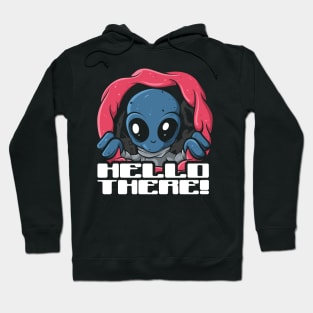 Hello There Alien Abduction Butthole Proctology Examination Hoodie